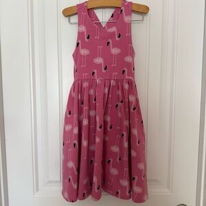 Hanna Andersson Print Crossback Skater Dress